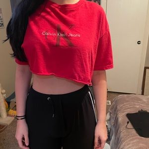 CALVIN KLEIN WOMENS CROP🦋